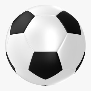 soccer ball 3d model