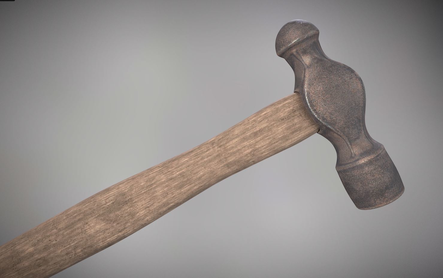 ball peen hammer pbr3d模型