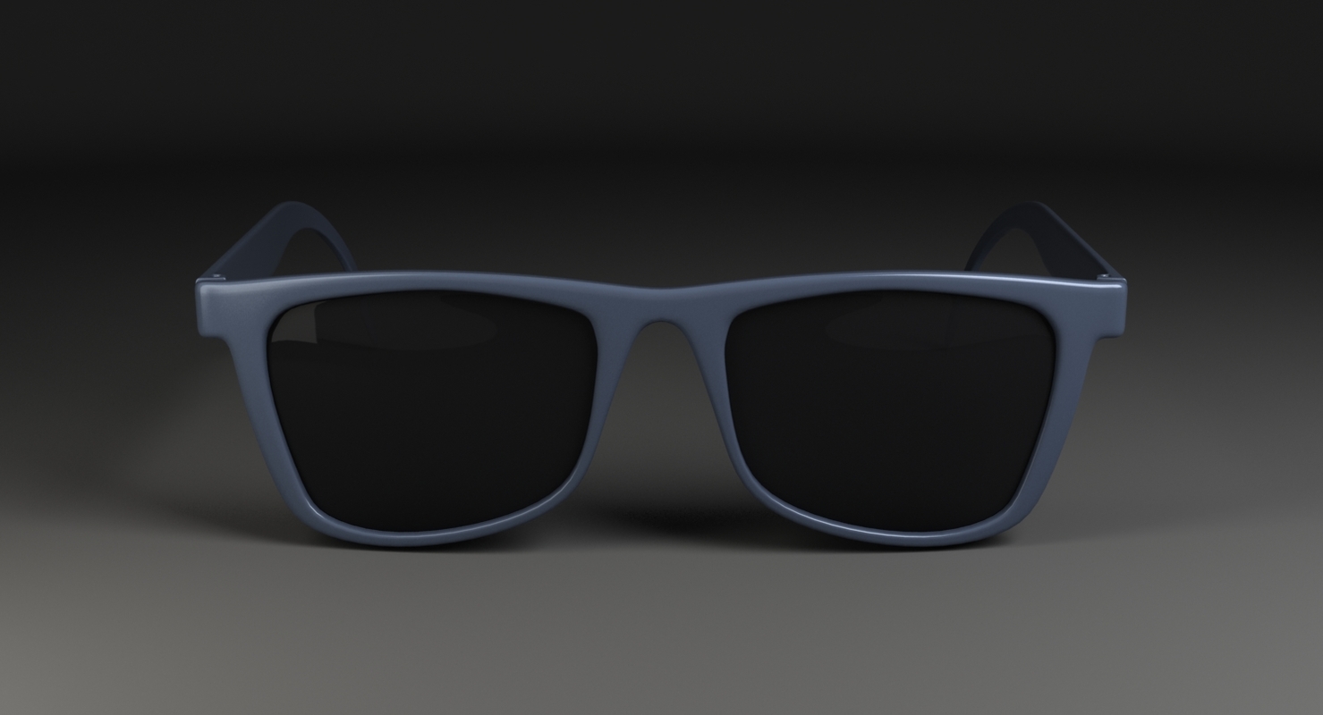3d model glasses