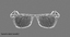 3d model glasses