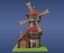 windmill games 3d model