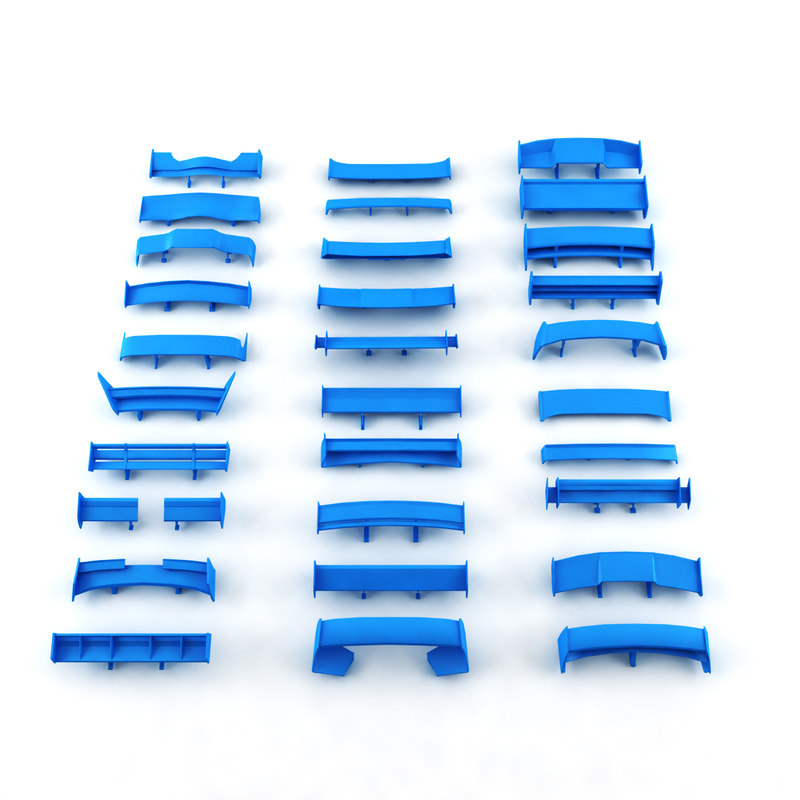 spoilers pack 3d model