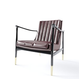 3d hudson armchair model
