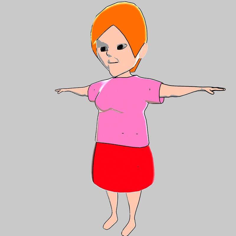 mother-3d-model