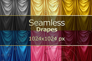 Seamless Drapes 6 colors set