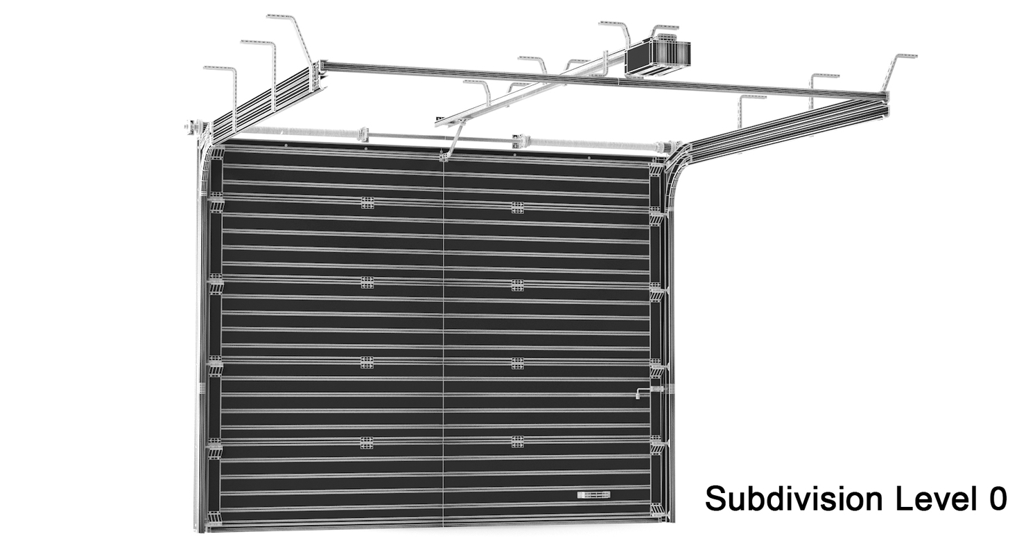 garage door 3d model