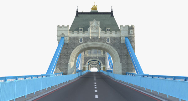 3d model tower bridge london