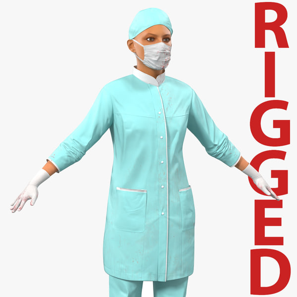 c4d female surgeon mediterranean blood