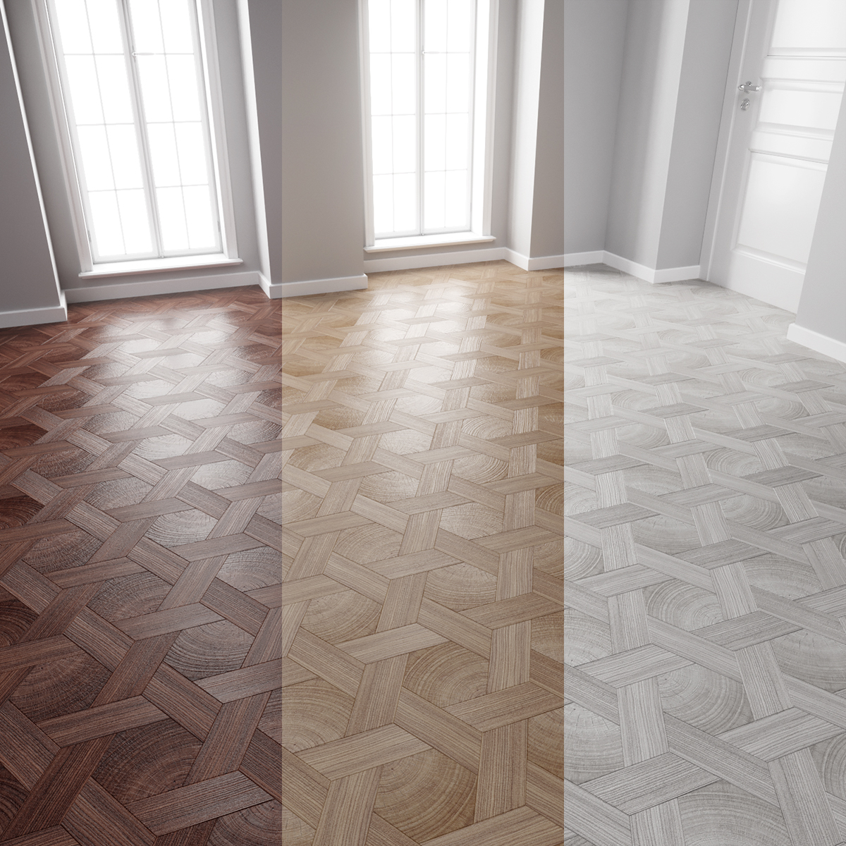 3d Flooring Hexawood Equipe