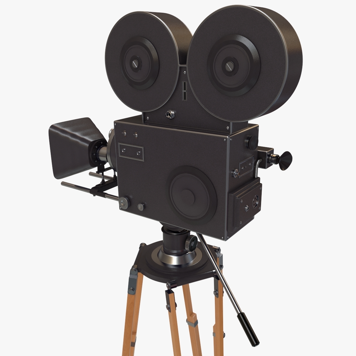 复古电影摄影机3d模型