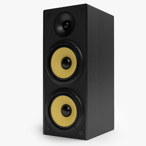tower speaker 3d max