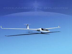 3d dg-300 glider model