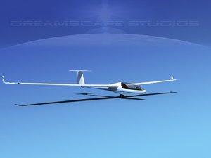 dg-300 glider 3d 3ds