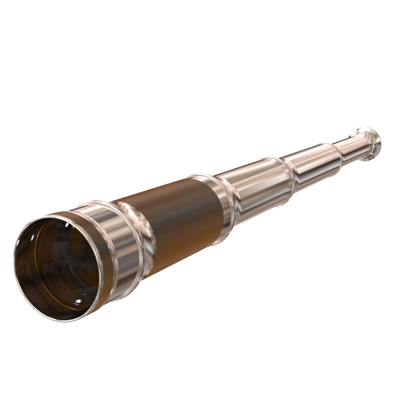 spy glass spyglass 3d max