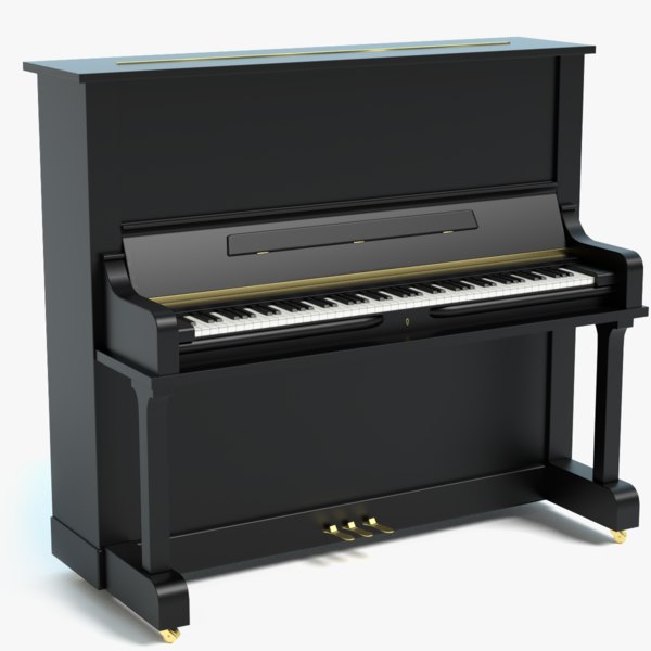 3d piano model