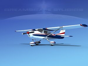 cessna 172 skyhawk 3d 3ds