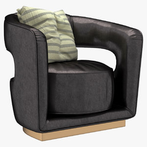 ellen armchair 3d model
