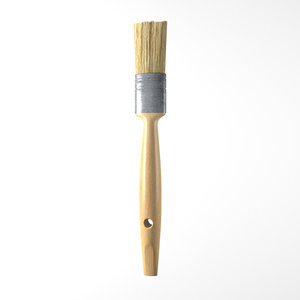 3d realistic brush model