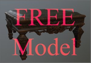 carved table pbr max free