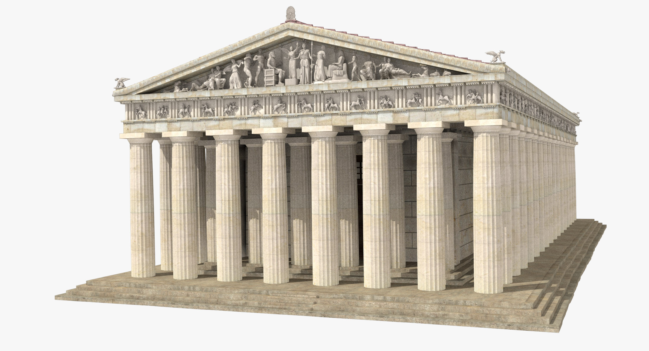 parthenon temple landmark max