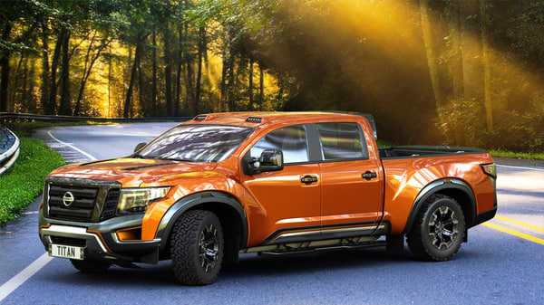 3d nissan titan 2017 model