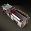 pierce truck pumper 3d model