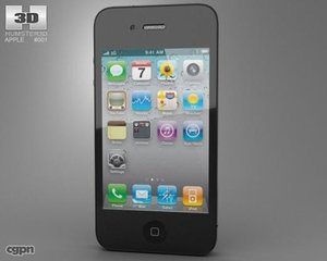 c4d iphone apple 4