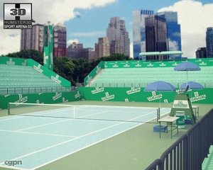 3ds tennis arena