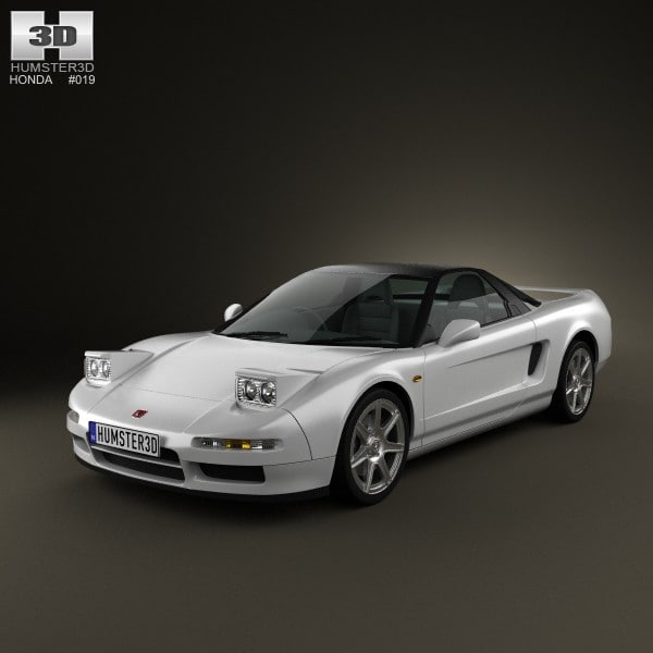 3d Model Of Honda Nsx Type R