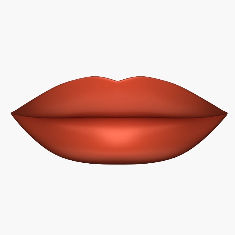 Lips 3d Model