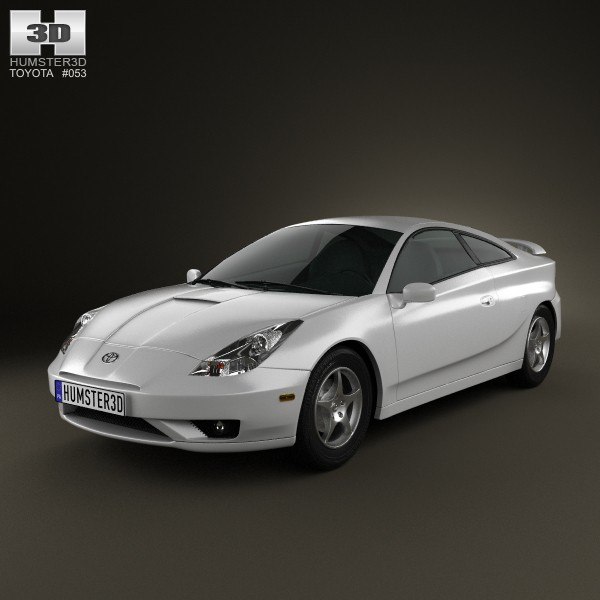 toyota celica gt 3d model