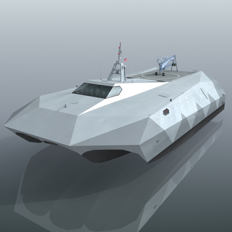 navy m80 stiletto 3d max