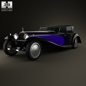 3d bugatti royale type