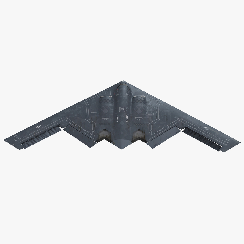 3d Model Stealth Bomber B-2 Spirit