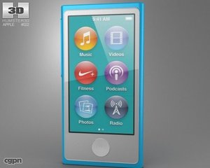 ipod apple nano 3d 3ds