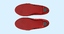 3d model ruby sparkle slipper