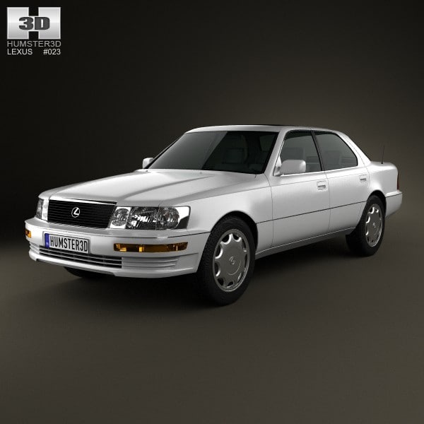 3d 1989 lexus ls model