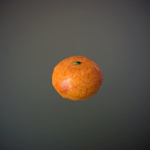 free obj mode mandarin orange
