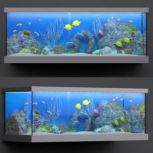 aquarium 3d max