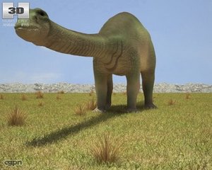 apatosaurus 3d c4d