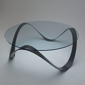 3d modern coffee table