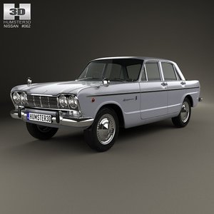 3d nissan skyline s54 model