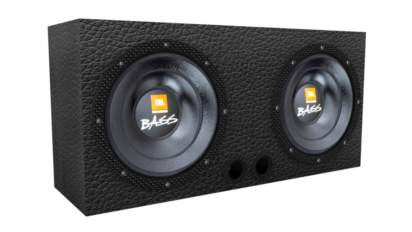 jbl box cars 3d model