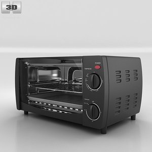 toaster oven westinghouse 3d model