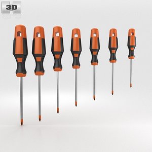3d screwdriver set screw