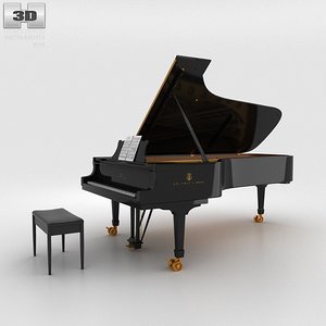 piano 3d max