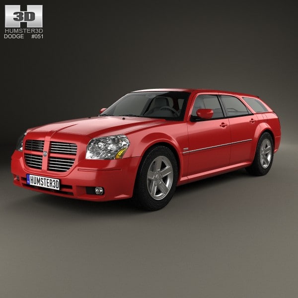 3d Dodge Magnum Rt