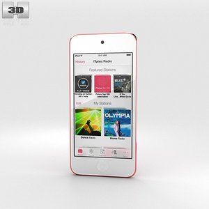 3d model apple ipod touch