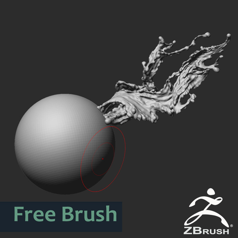 zbrush create water