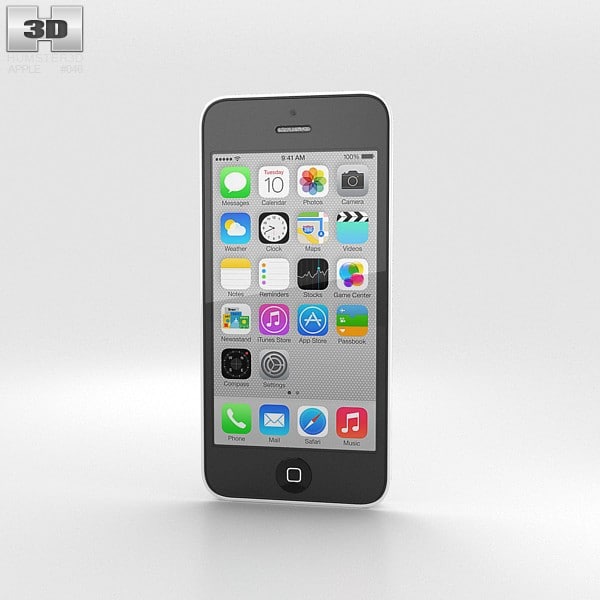 iphone 5c3d模型